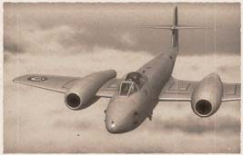 Реактивный истребитель Meteor F Mk.8 в игре War Thunder