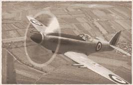 Истребитель Spitfire F Mk.24 в игре War Thunder