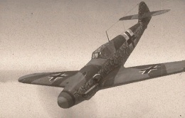 Истребитель Bf.109F-2 в игре War Thunder