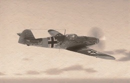 Истребитель Bf.109F-4 в игре War Thunder