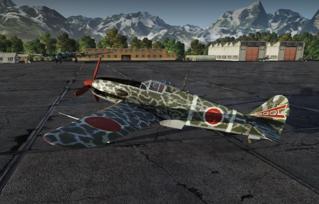 Ki-61-I otsu в ангаре War Thunder