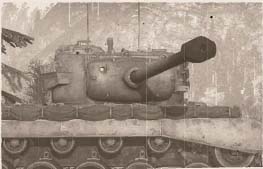 Средний танк M26E1 в игре War Thunder