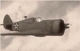 Истребитель P-36G Hawk в игре War Thunder